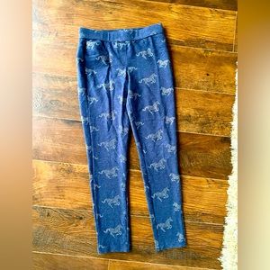 LIKE NEW dark blue leggings from Ernstings Family, for girls size 10-12